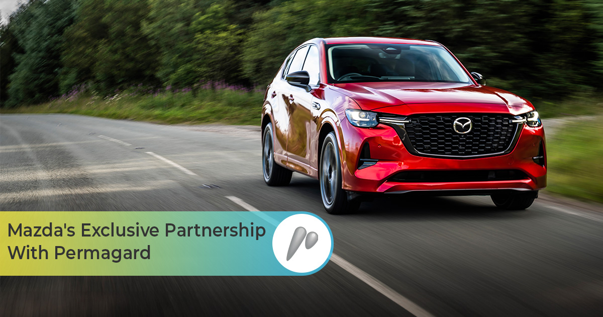 Mazda partners with permagard's paint polymer solutions