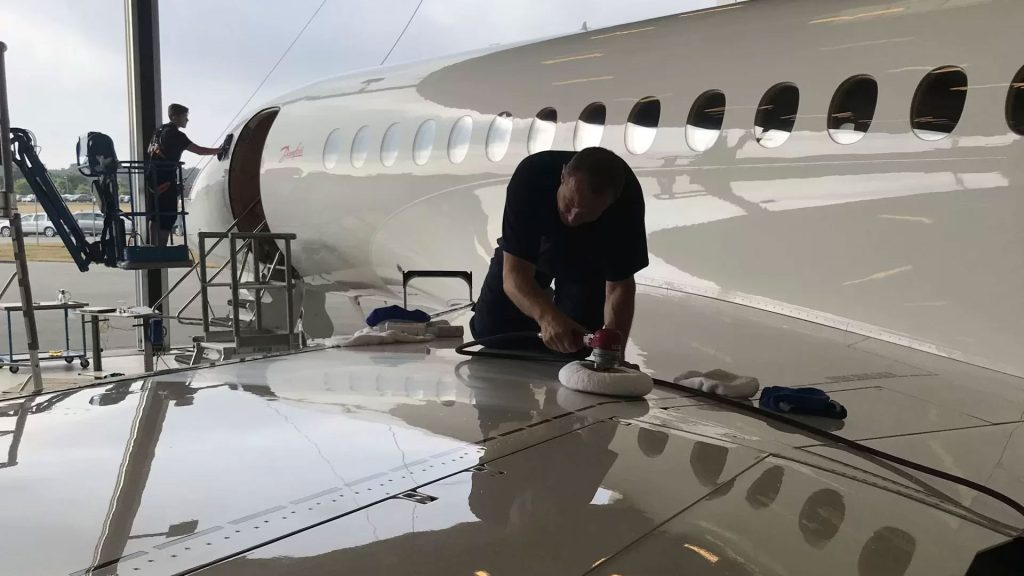 aircraft cleaning