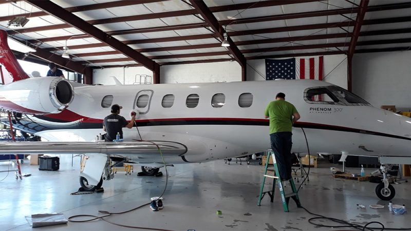 Certified Paint Protection for Embraer Aircraft