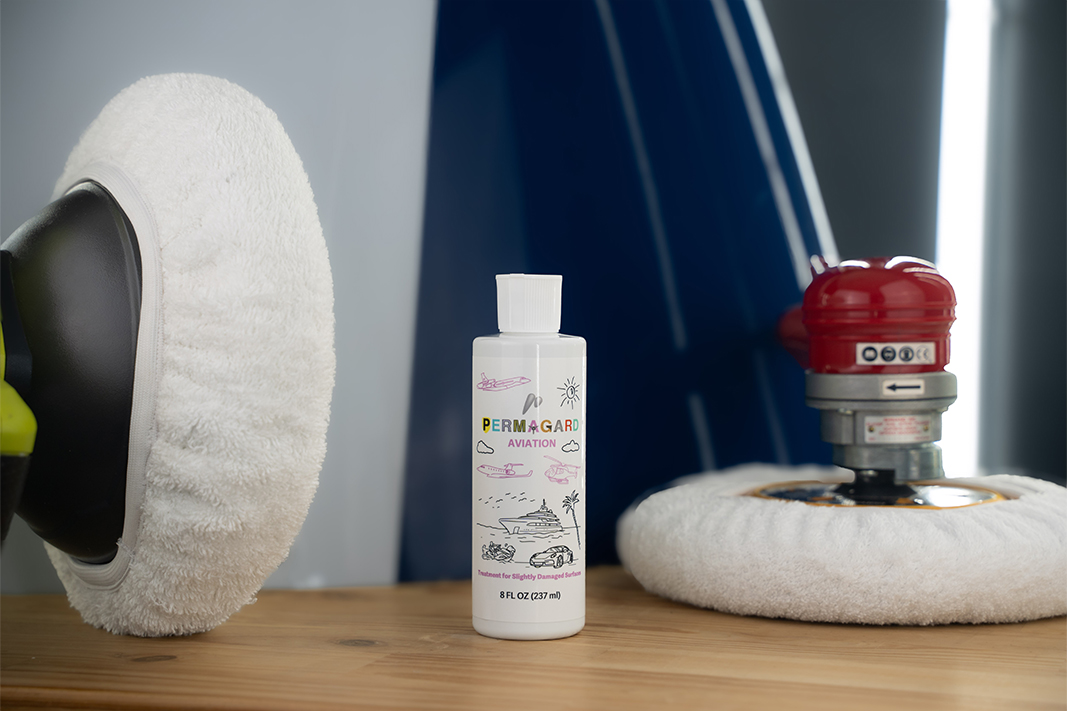 Permagard pretreatment for aircraft paint protection